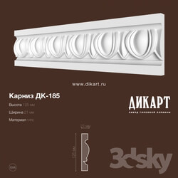 Decorative plaster - DK-185_125h21mm 