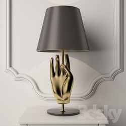 Table lamp - Hand of Buddha Lamp 