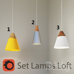 Ceiling light - Set Lamp Loft 