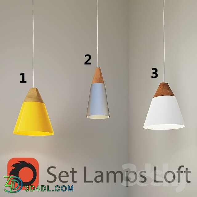 Ceiling light - Set Lamp Loft