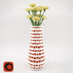 Plant - Azucar Orange Vase 