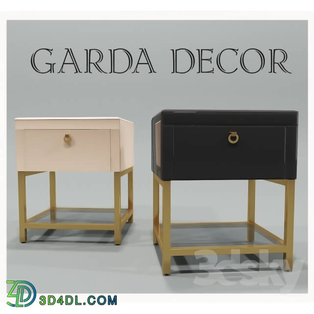 Sideboard _ Chest of drawer - Stand glass Garda Decor