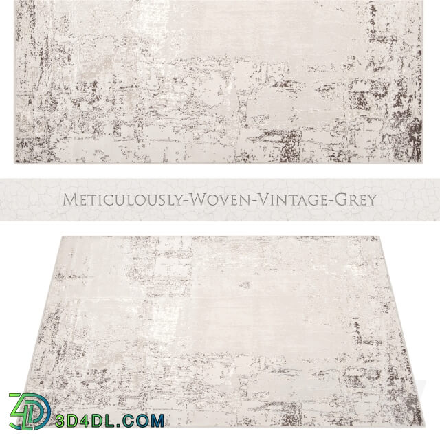 Carpets - Meticulously-Woven-Vintage-Grey