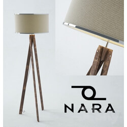 Floor lamp - NARA wooden lamp 