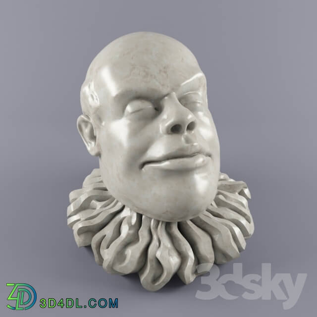 Sculpture - Head thinker