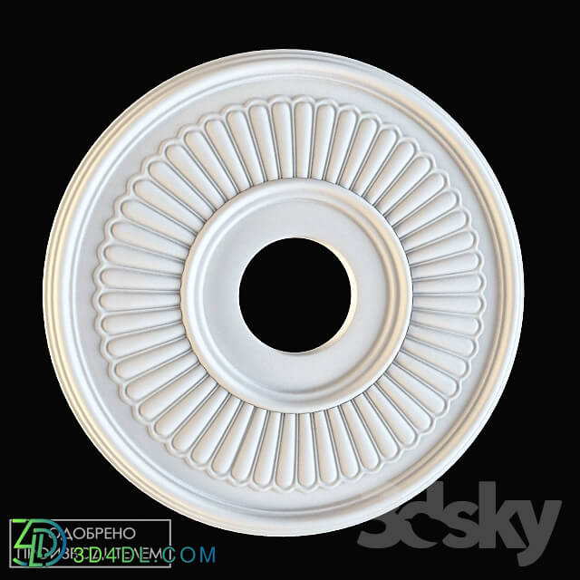 Decorative plaster - Socket