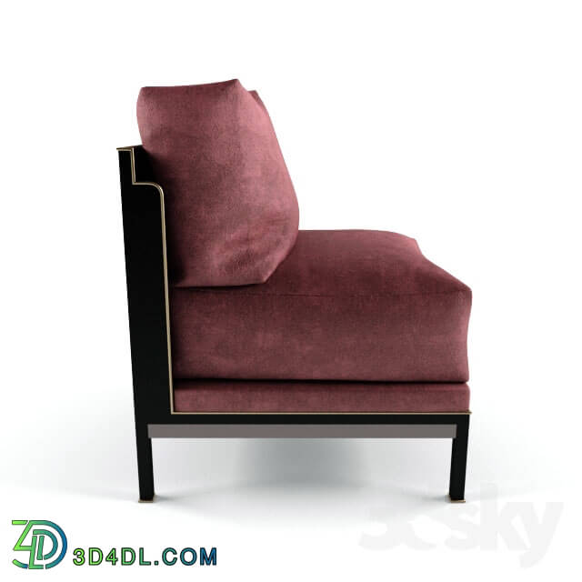 Arm chair - Holly hunt Tweed Lounge Chair