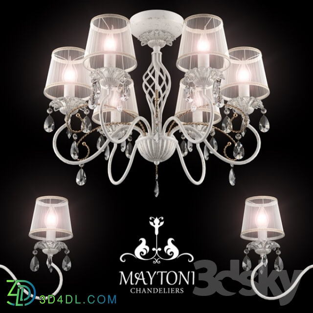 Ceiling light - Chandelier Maytoni ARM257-06-G