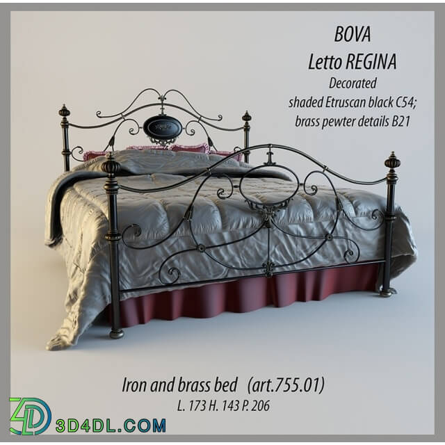 Bed - BOVA Letto REGINA