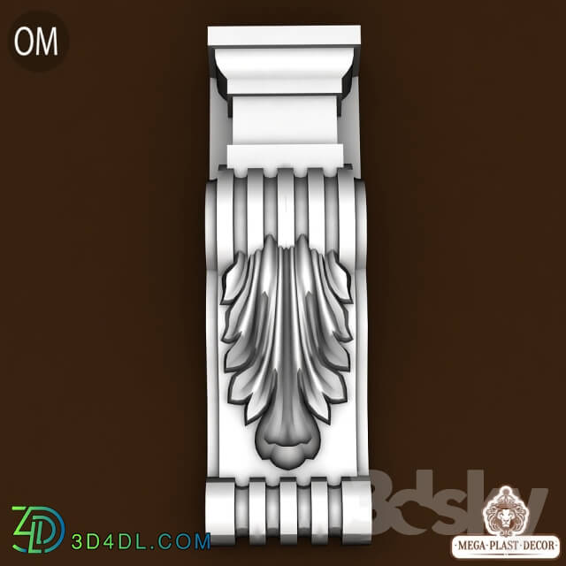 Decorative plaster - Om. Mega plast decor Castle stones