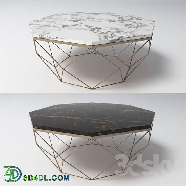 Table - Marble coffe table set of textures coffee table set marble table set