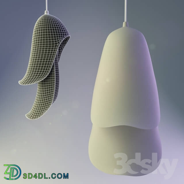 Ceiling light - Moustache Cape pendant lamp