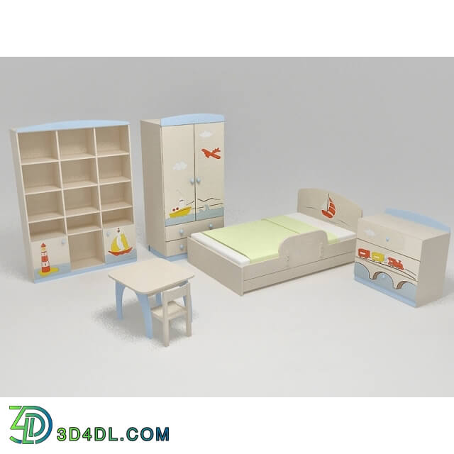 Full furniture set - children_s _Traveler_