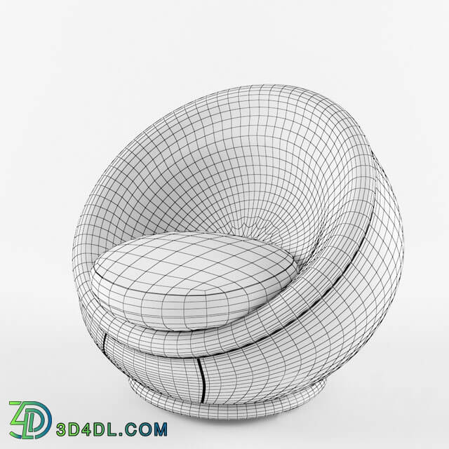 Arm chair - Round chair