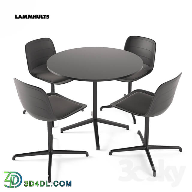 Table _ Chair - Lammhults Grade Chair _ Archal table X