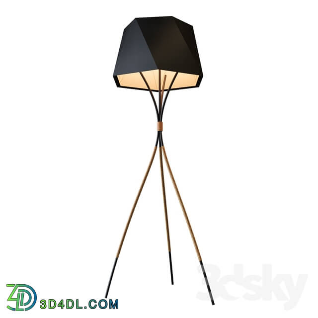 Floor lamp - Alton Iron Tripod by MOD