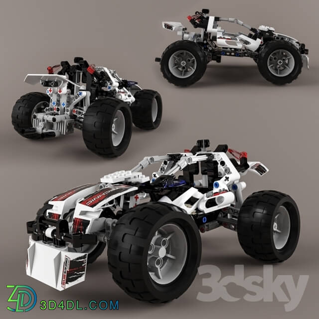 Toy - Lego Technic Quad-Bike Alternative Model