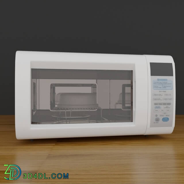Household appliance - microwave oven
