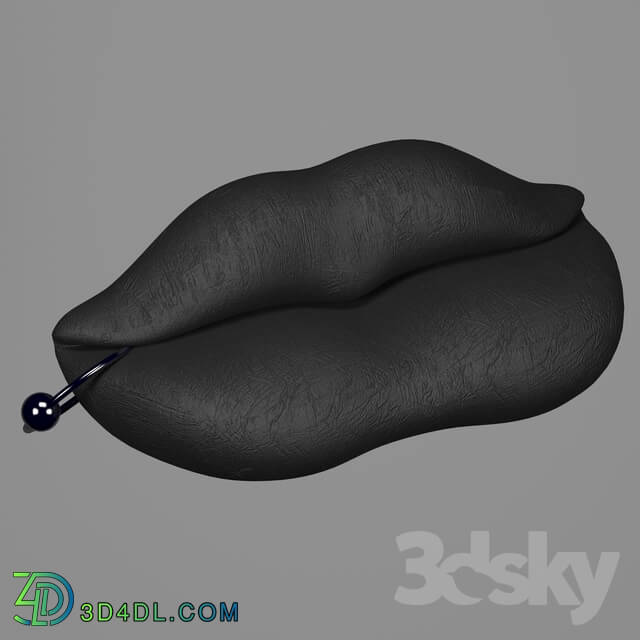 Sofa - DARK-LADY-Gufram_ sofa