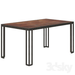 Table - Industrial Dining Table-2 