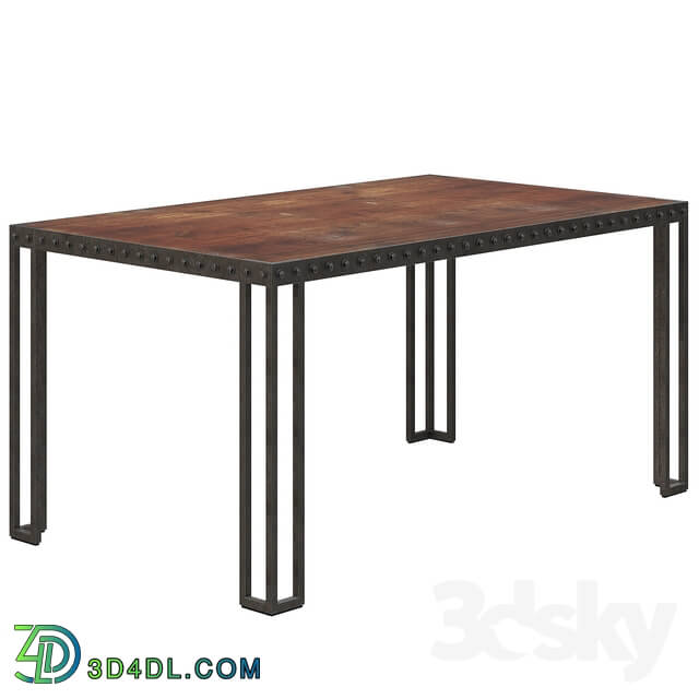 Table - Industrial Dining Table-2