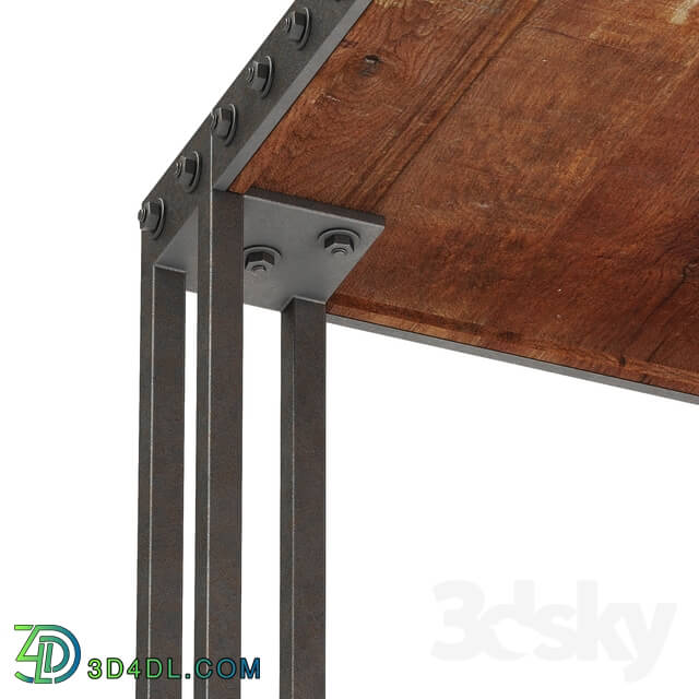 Table - Industrial Dining Table-2