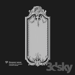 Decorative plaster - OM Architectural mirror ST 26 
