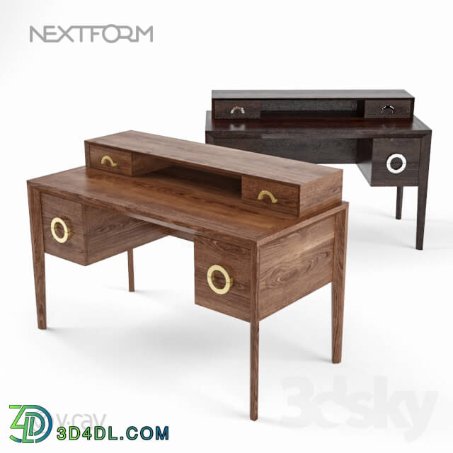 Table - OM Desk with four drawers Toscana Nextform W5021W _ W5024W