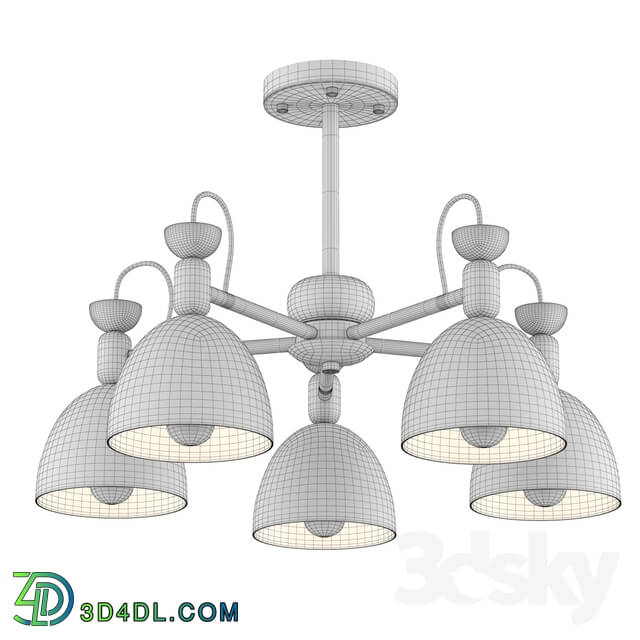 Ceiling light - Chandelier on the rod LUMION 3687 _ 5C FIONA