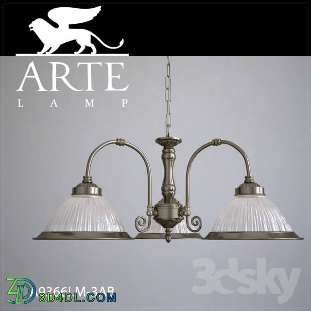 Ceiling light - Chandelier ARTE LAMP A9366LM-3AB