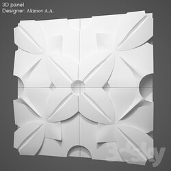 Other decorative objects - 3D panel by Akimov AA 