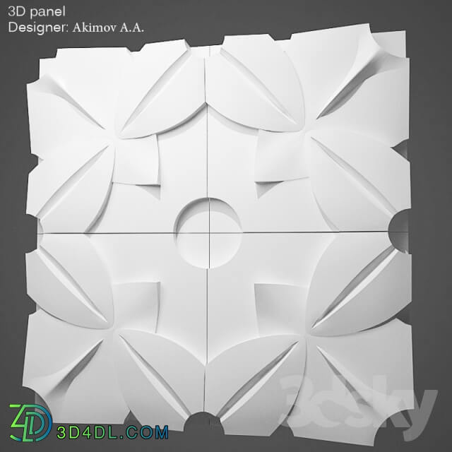 Other decorative objects - 3D panel by Akimov AA