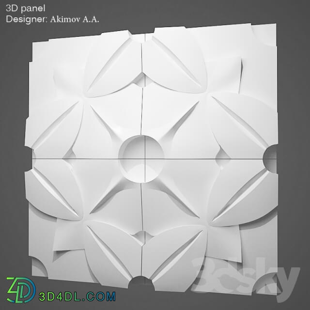 Other decorative objects - 3D panel by Akimov AA