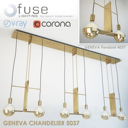 Ceiling light - Fixtures and Geneva Chandelier Pendant by Fuse Lighting 