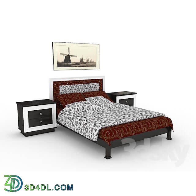 Bed - furniture for bedrooms