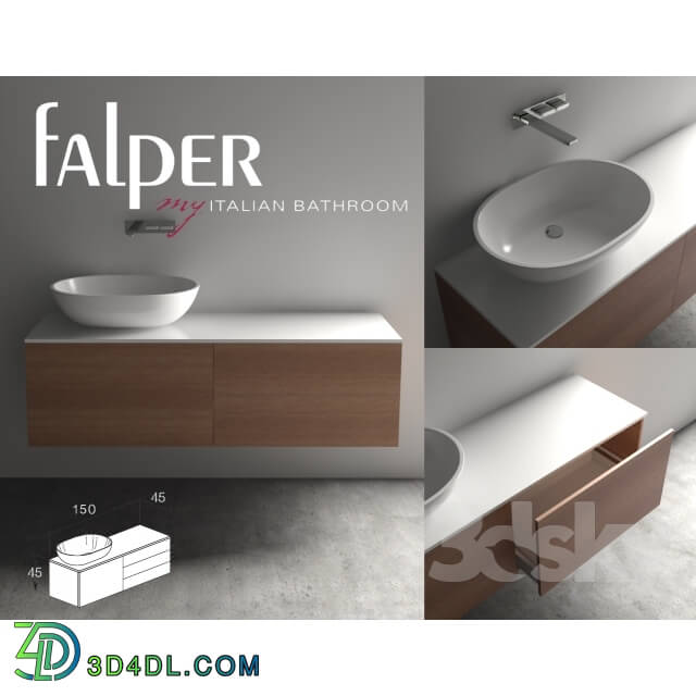 Bathroom furniture - Falper Via Veneto