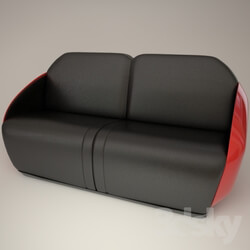 Sofa - Sofa NIERI Rossa 