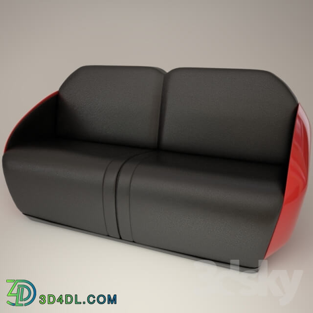 Sofa - Sofa NIERI Rossa