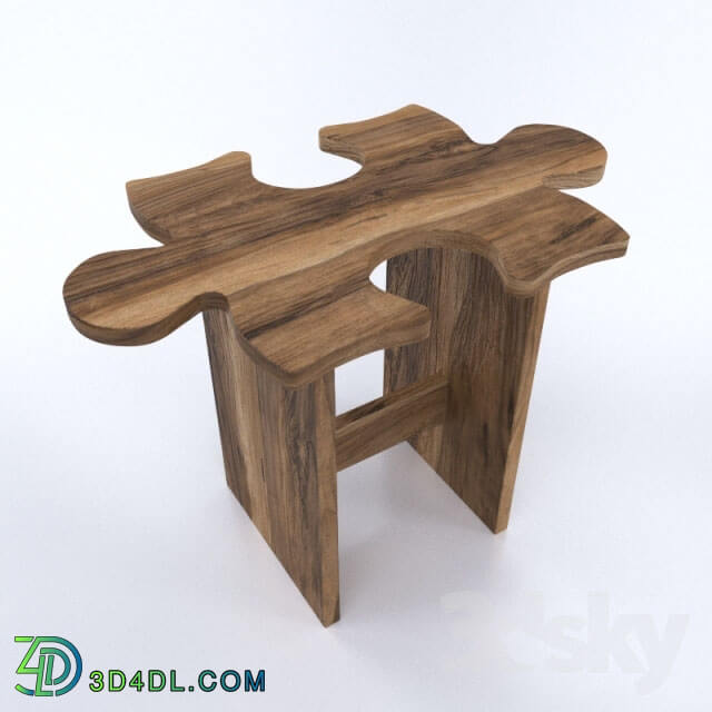 Chair - Jigsaw Puzzle Stools