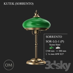 Table lamp - KUTEK _SORRENTO_ SOR-LG-1- _P_ 
