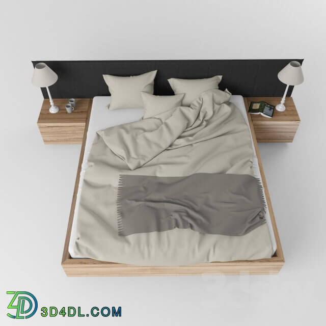 Bed - BED BURGER TEAK ETHNICRAFT
