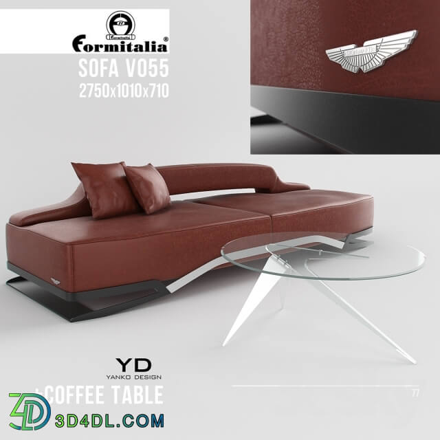 Sofa - formitalia_sofa_v055