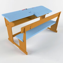 Table _ Chair - desk Erismann 