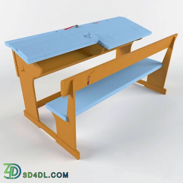 Table _ Chair - desk Erismann