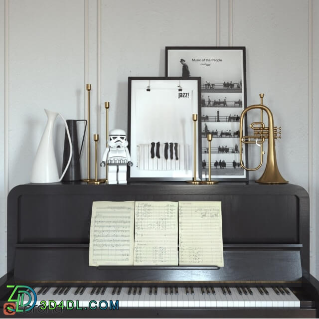 Musical instrument - The piano and flugelhorn