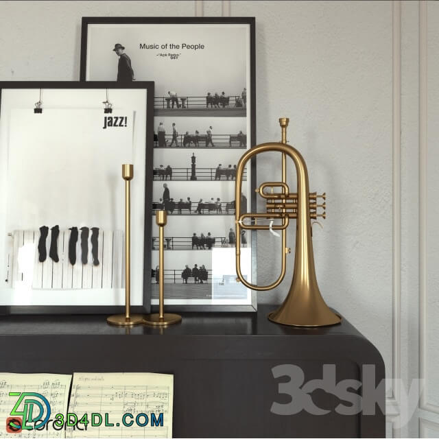 Musical instrument - The piano and flugelhorn