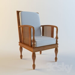 Arm chair - Lobby wood chair 