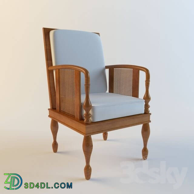 Arm chair - Lobby wood chair