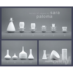 Vase - a series of 13 vases by Sara Paloma 