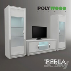 Wardrobe _ Display cabinets - Perla _Polywood_ 